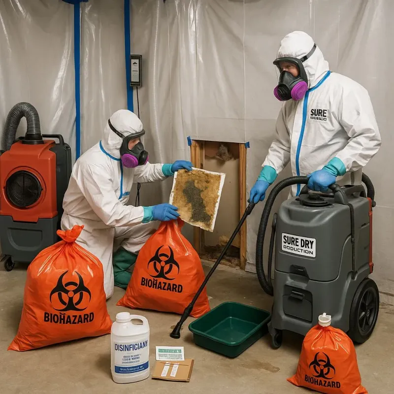 Contaminated Water Handling Protocols process in Daniels County, MT