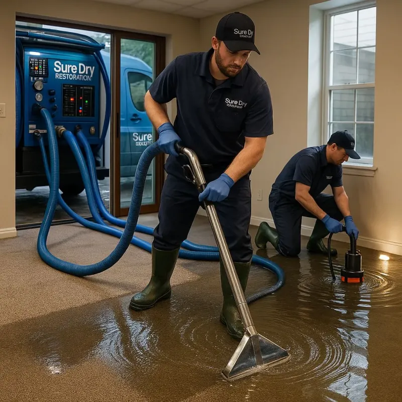 Water Extraction and Removal process in Daniels County, MT